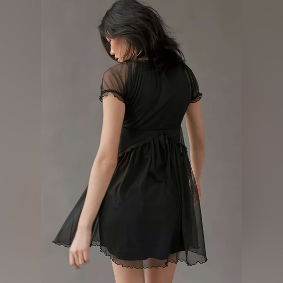 Urban Outfitters Sammy Mesh Mini Dress size M - Picture 3 of 5
